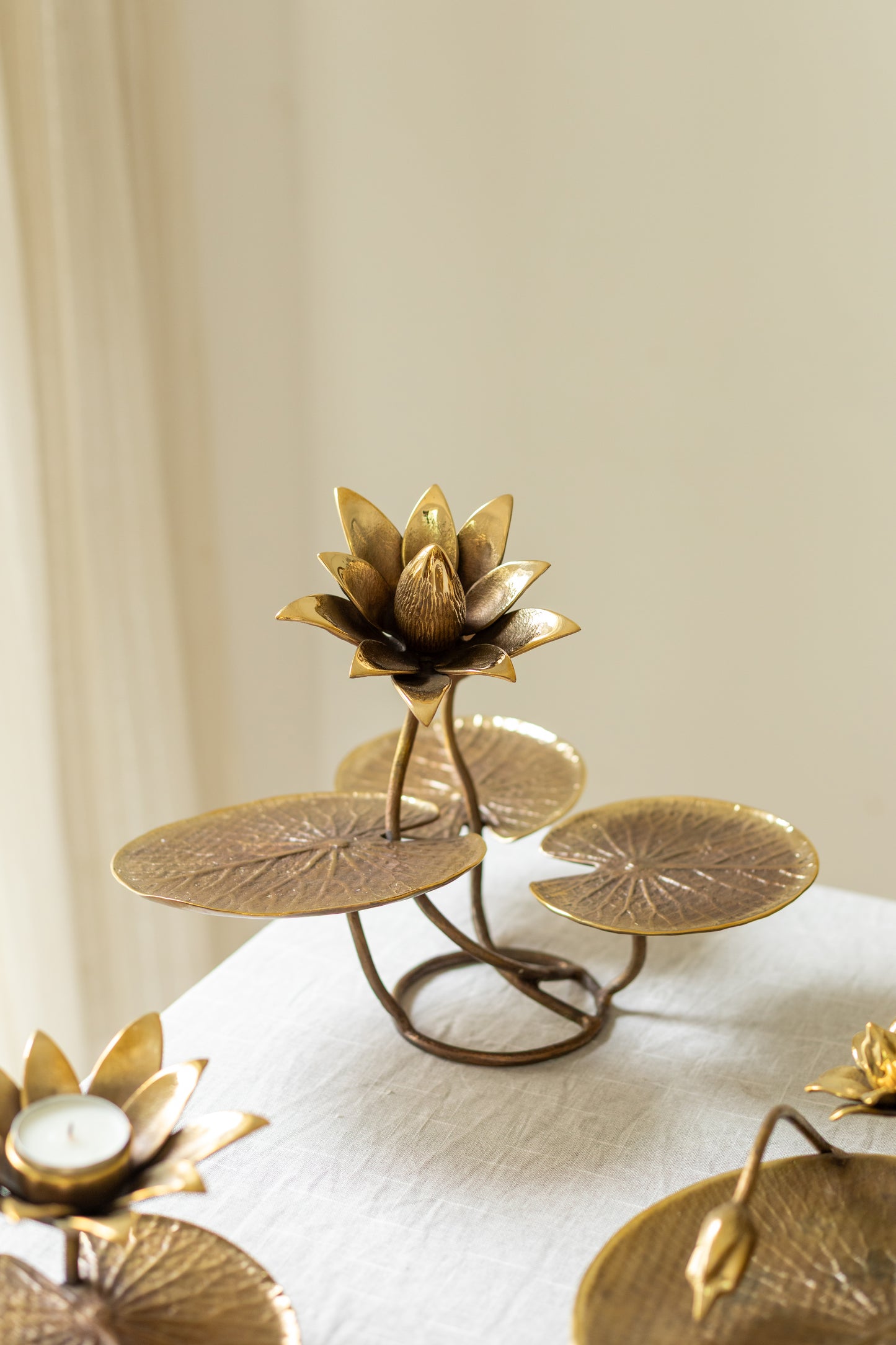 LOTUS TRIO SCULPTURE