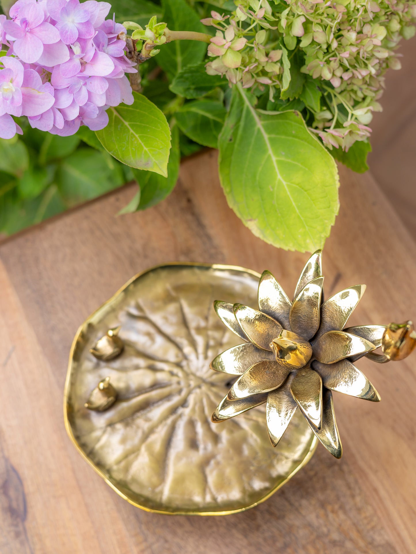 LOTUS WITH LITTLE DUCKS