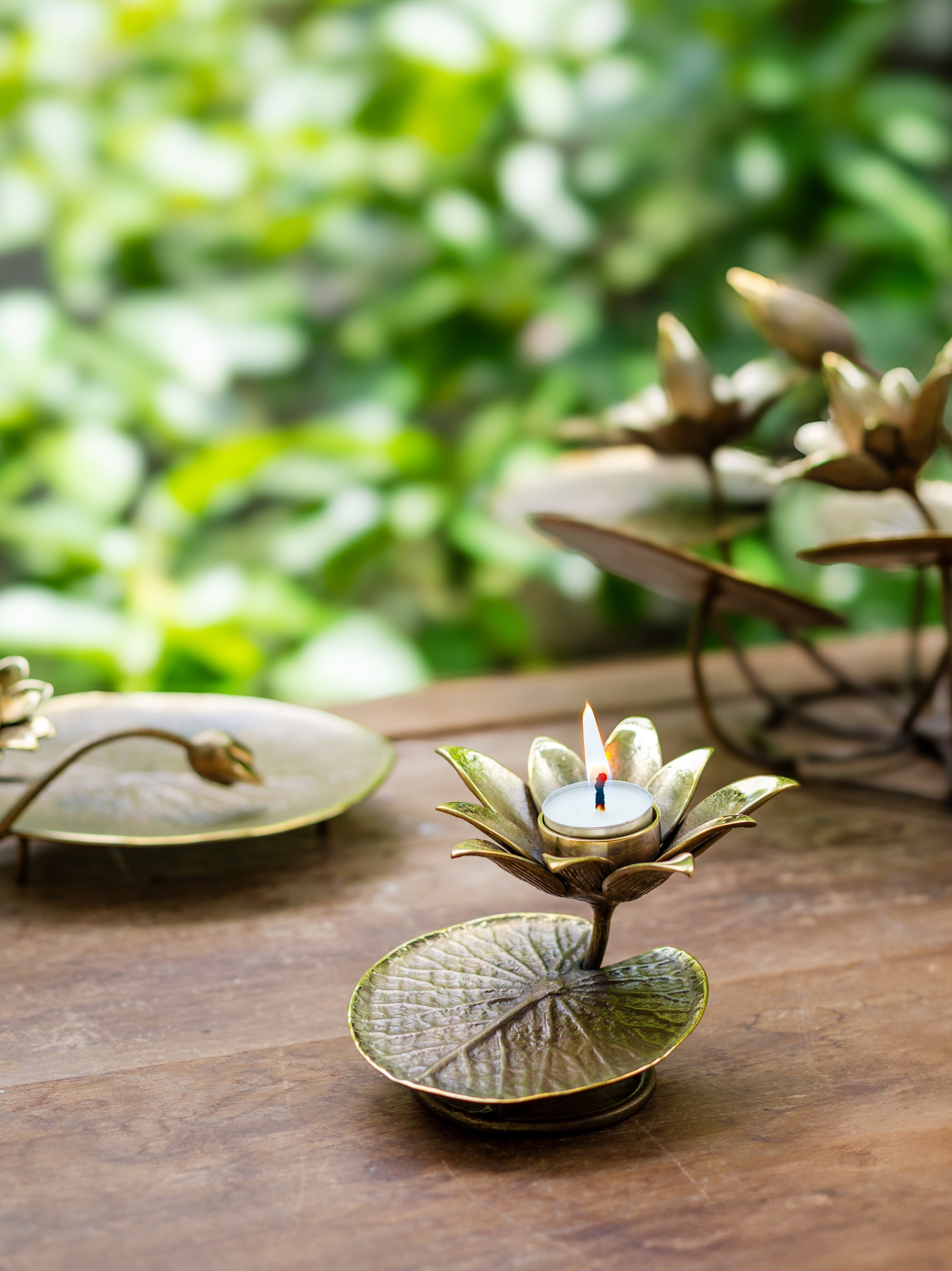 LOTUS T LIGHT HOLDER – The Design Forge
