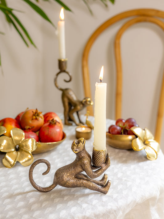 MONKEY HAND CANDLE HOLDER