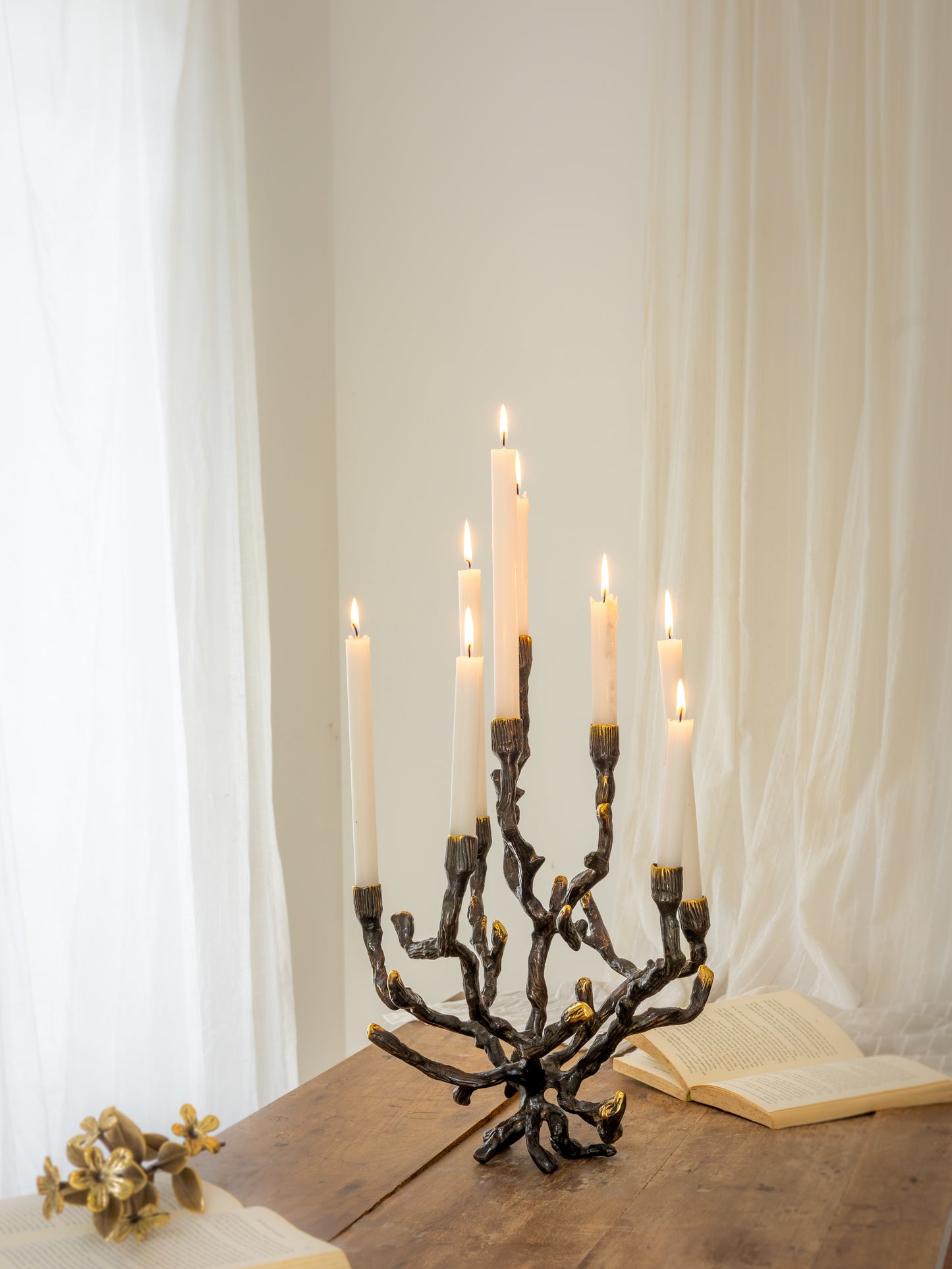 GINGER CANDLE HOLDER